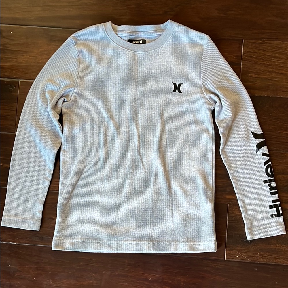 Hurley Gray Long Sleeve Shirt